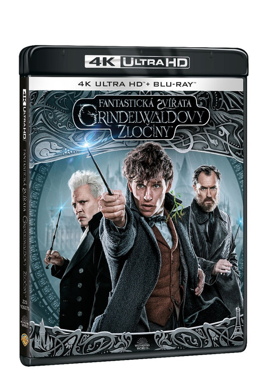 Blu-ray: Fantastická zvířata: Grindelwaldovy zločiny (4K Ultra HD) - UHD Blu-ray + Blu-ray (2 BD))