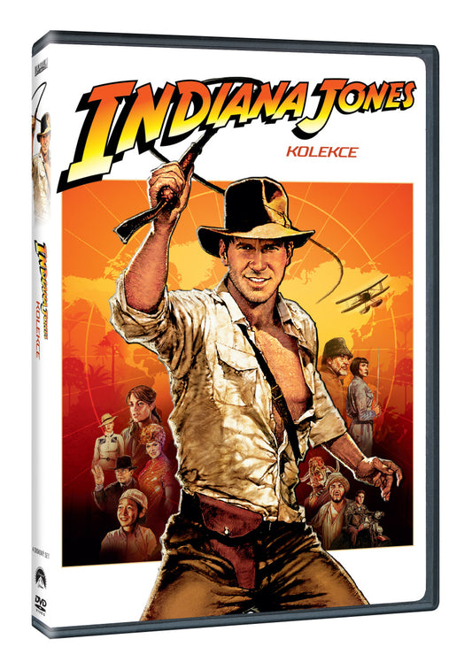 DVD: Indiana Jones kolekce 4DVD