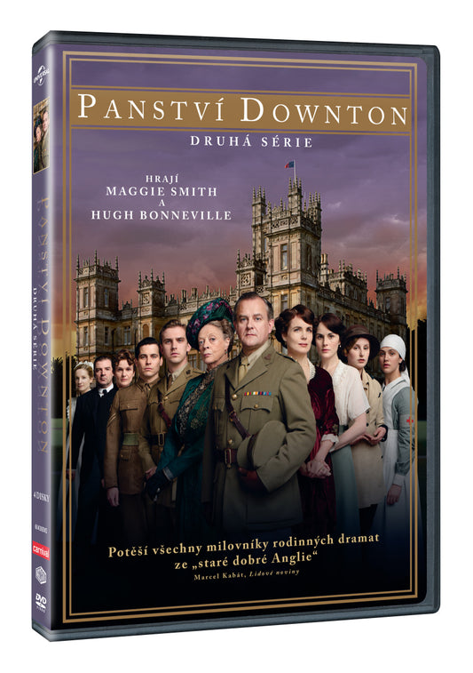 DVD: Panství Downton 2. série 4DVD