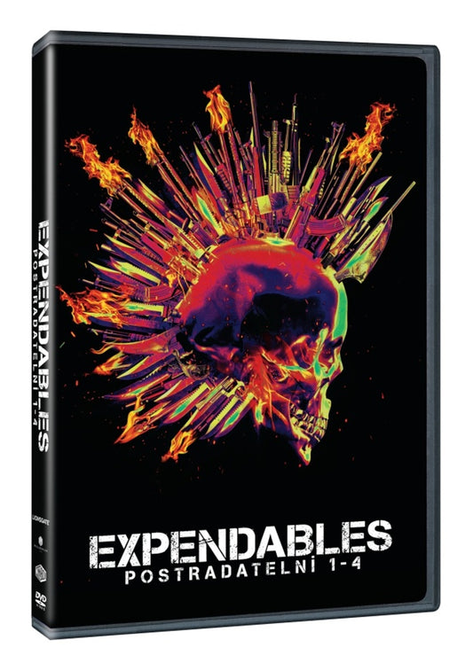 DVD: Expendables: Postradatelní kolekce 1-4. 4DVD