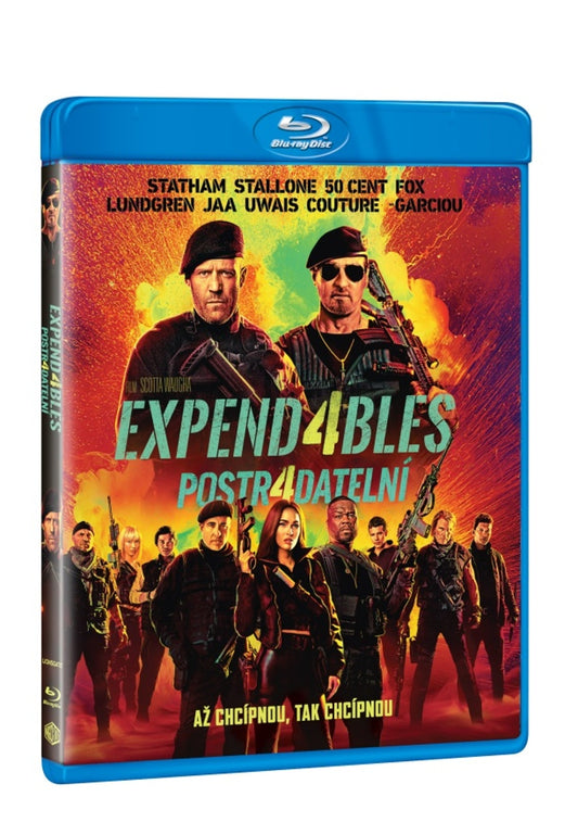 Blu-ray: Expend4bles: Postr4datelní