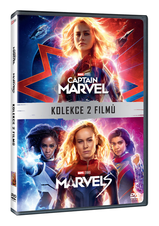 DVD: Captain Marvel + Marvels kolekce 2 filmů 2DVD