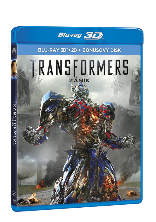 Blu-ray: Transformers: Zánik 3BD (3D+2D+bonus BD)