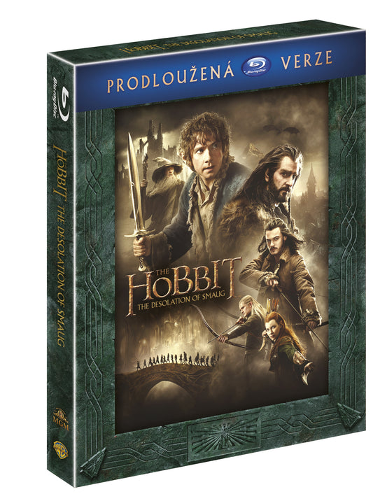 Blu-ray: Hobit: Šmakova dračí poušť - prodloužená verze 3BD