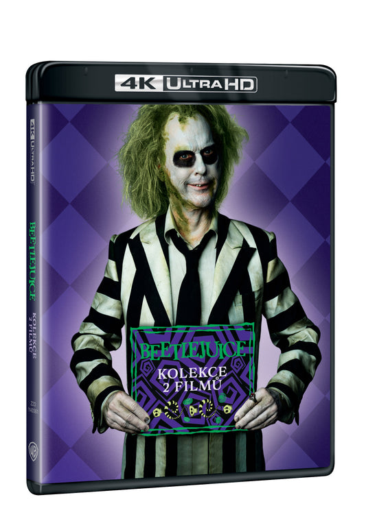 Blu-ray: Beetlejuice 1.-2. kolekce 2BD (4K UHD Blu-ray+4K UHD Blu-ray)