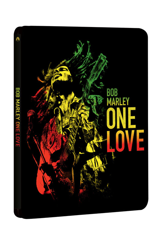 Blu-ray: Bob Marley: One Love - 4K UHD Blu-ray + Blu-ray (2 BD) steelbook