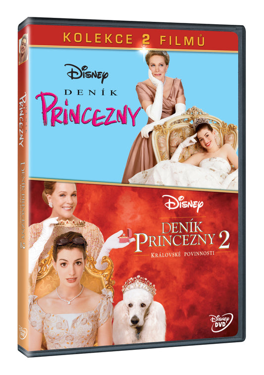 DVD: Deník princezny kolekce 1+2 2DVD