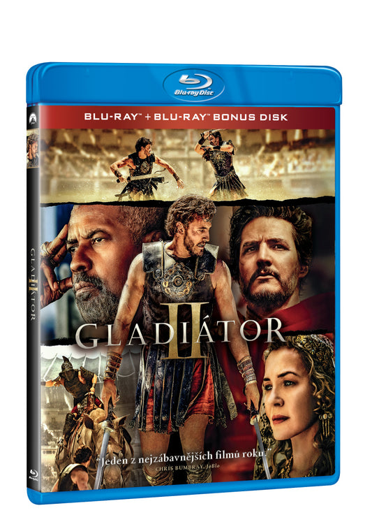 Blu-ray: Gladiátor II 2BD (Blu-ray+bonus disk)