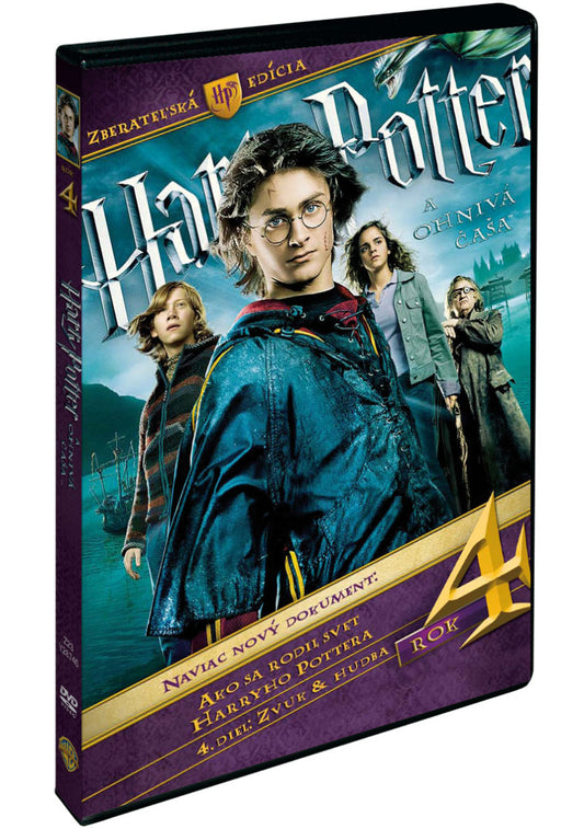 DVD: Harry Potter a Ohnivý pohár - sběratelská edice 3DVD