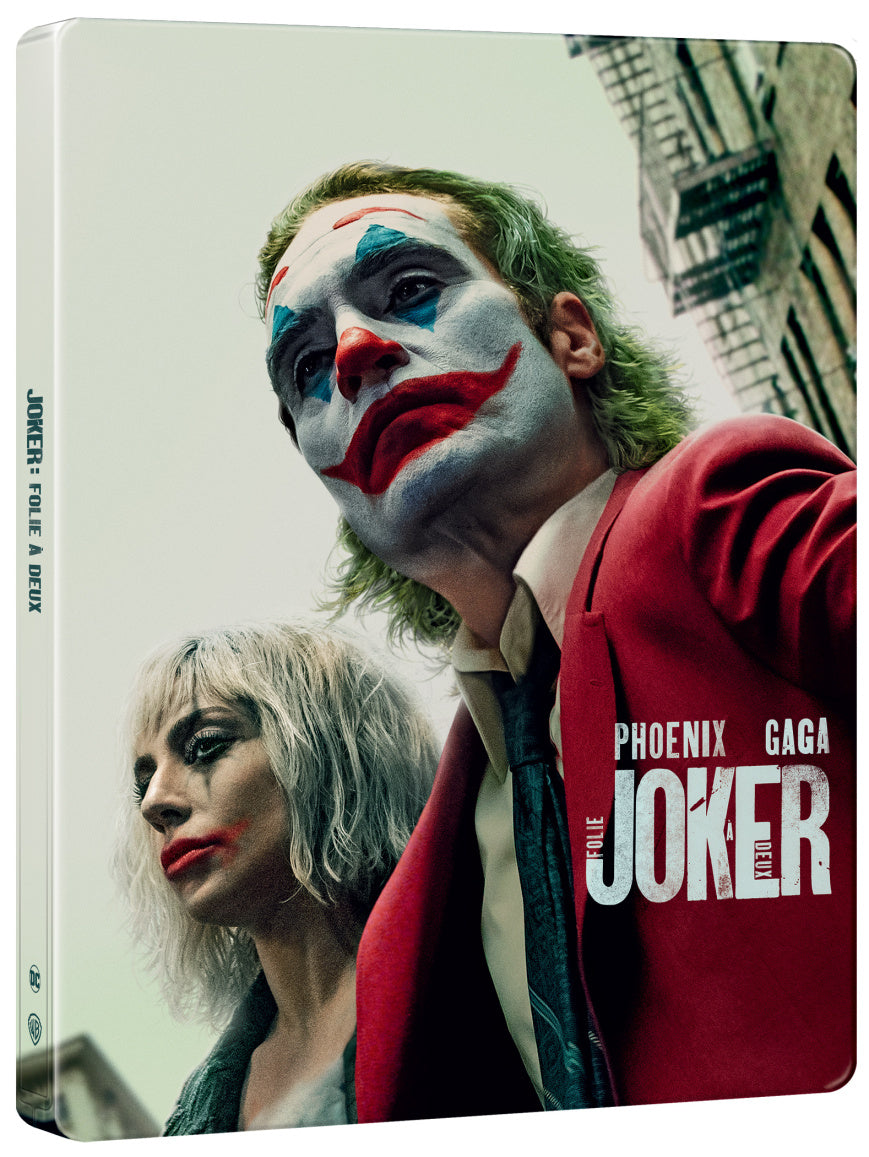 Blu-ray: Joker: Folie à Deux 2BD (4K UHD Blu-ray+Blu-ray) - steelbook - motiv Skyline