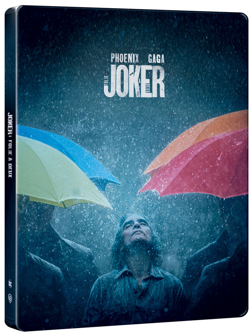 Blu-ray: Joker: Folie à Deux BD+DVD (Combo pack) - steelbook - motiv Rain