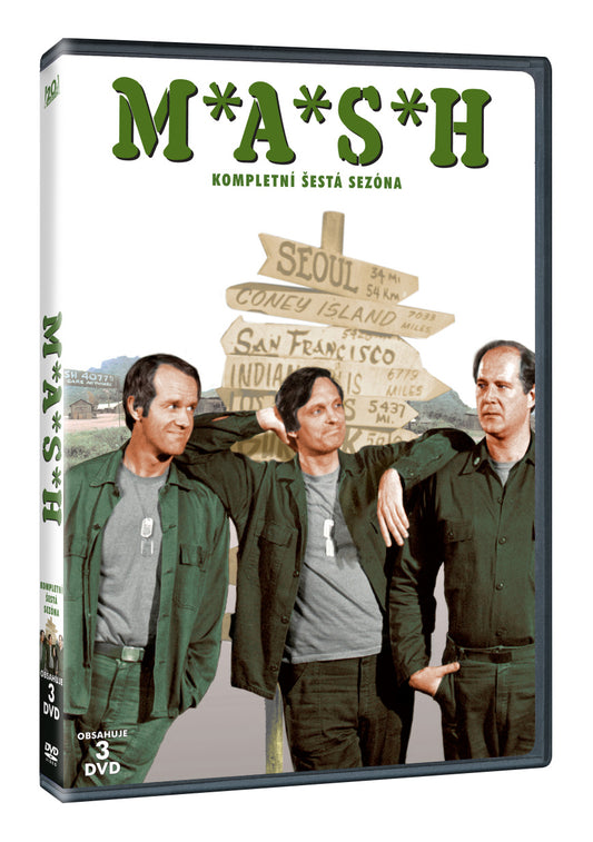 DVD: M.A.S.H. 6. série 3DVD