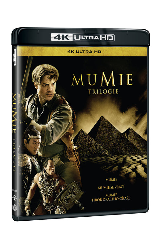 Blu-ray: Mumie kolekce 1.-3. (3Blu-ray 4K UHD)