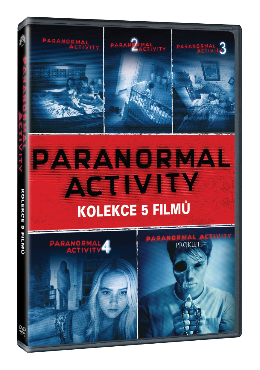 DVD: Paranormal Activity: kolekce 5 filmů 5DVD