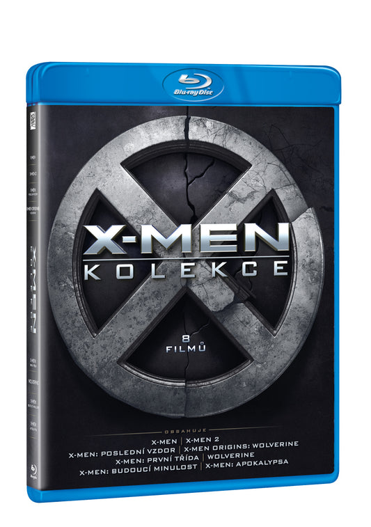 Blu-ray: X-Men kolekce 8 filmů 8BD